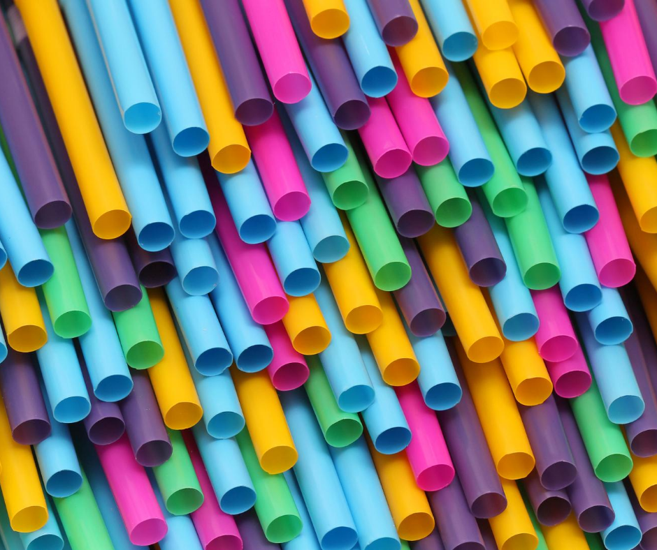 colorful straws